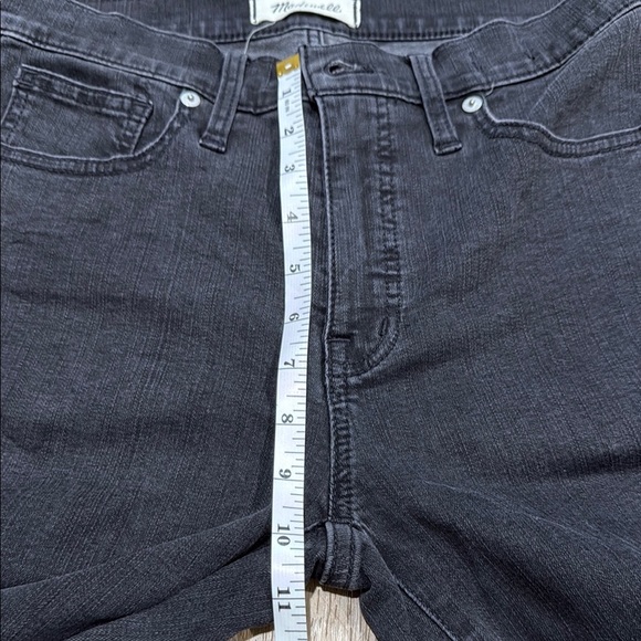 Madewell Size 28TL Black Skinny Jeans Sleek Tapered Fit - Picture 6 of 11